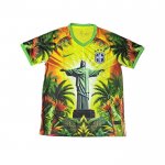Tailandia Camiseta De Futbol Brasil Jesus 2025-2026 Amarillo Verde