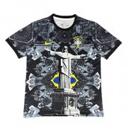 Tailandia Camiseta De Futbol Brasil Jesus 2025-2026 Negro