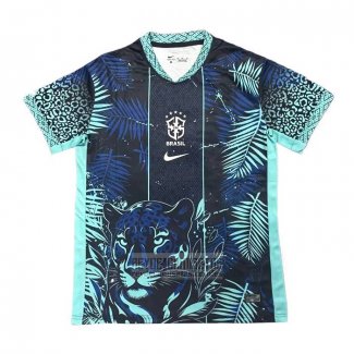 Tailandia Camiseta De Futbol Brasil Special 2025-2026 Negro Verde