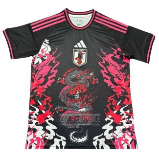 Tailandia Camiseta De Futbol Japon Dragon 2024-2025 Negro y Rosa