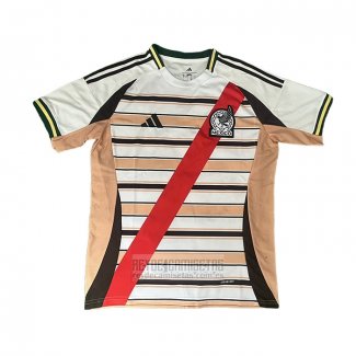 Tailandia Camiseta De Futbol Mexico Special 2026 Blanco Naranja