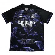 Tailandia Camiseta De Futbol Real Madrid Bat 2024-2025 Negro
