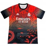 Tailandia Camiseta De Futbol Real Madrid Dragon 2024-2025 Rojo