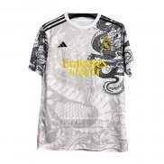 Tailandia Camiseta De Futbol Real Madrid Dragon 2024-2025 Gris