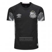 Tailandia Camiseta De Futbol Santos Portero 2025 Negro