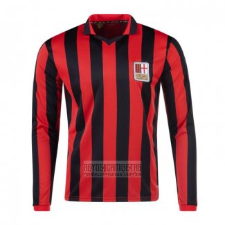 Camiseta De Futbol AC Milan 125 Aniversario Manga Larga 2024