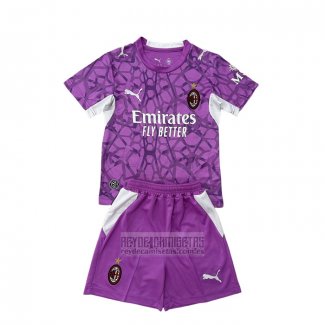 Camiseta De Futbol AC Milan Portero Segunda Nino 2026-2027