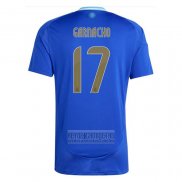 Camiseta De Futbol Argentina Jugador Garnacho Segunda 2024