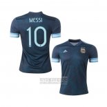 Camiseta De Futbol Argentina Jugador Messi Segunda 2020