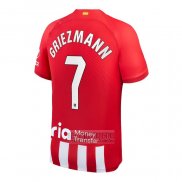 Camiseta De Futbol Atletico Madrid Jugador Griezmann Primera 2023-2024