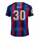 Camiseta De Futbol Barcelona Jugador Gavi Primera 2022-2023
