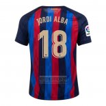 Camiseta De Futbol Barcelona Jugador Jordi Alba Primera 2022-2023