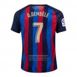 Camiseta De Futbol Barcelona Jugador O.Dembele Primera 2021-2022