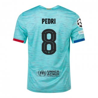 Camiseta De Futbol Barcelona Jugador Pedri Tercera 2023-2024