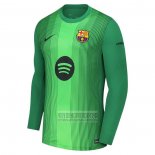 Camiseta De Futbol Barcelona Portero Primera Manga Larga 2025-2026