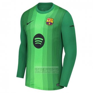 Camiseta De Futbol Barcelona Portero Primera Manga Larga 2025-2026