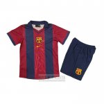 Camiseta De Futbol Barcelona Special Nino 2025-2026 Rojo Azul