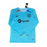 Camiseta de Futbol Barcelona Tercera Manga Larga 2023-2024