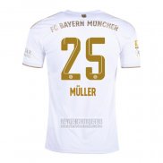 Camiseta De Futbol Bayern Munich Jugador Muller Segunda 2022-2023