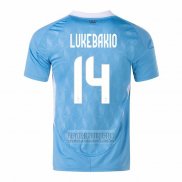 Camiseta De Futbol Belgica Jugador Lukebakio Segunda 2024