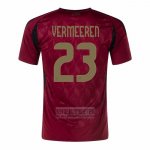 Camiseta De Futbol Belgica Jugador Vermeeren Primera 2024