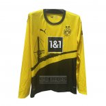 Camiseta De Futbol Borussia Dortmund Primera Manga Larga 2023-2024