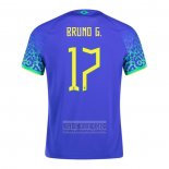 Camiseta De Futbol Brasil Jugador Bruno G. Segunda 2022