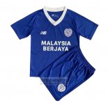 Camiseta De Futbol Cardiff City Primera Nino 2022-2023