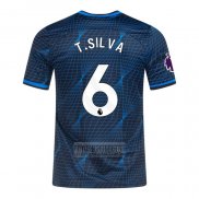Camiseta De Futbol Chelsea Jugador T.Silva Tercera 2023-2024