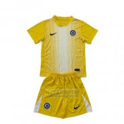 Camiseta De Futbol Chelsea Portero Nino 2025-2026 Amarillo