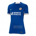 Camiseta De Futbol Chelsea Primera Mujer 2023-2024