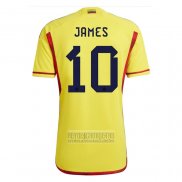 Camiseta De Futbol Colombia Jugador James Primera 2022