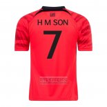 Camiseta De Futbol Corea del Sur Jugador Son Heung Min Primera 2022