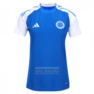Camiseta De Futbol Cruzeiro Primera Mujer 2025