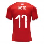 Camiseta De Futbol Serbia Jugador Kostic Primera 2018