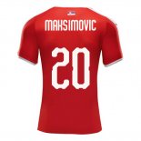 Camiseta De Futbol Serbia Jugador Maksimovic Primera 2018