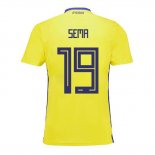 Camiseta De Futbol Suecia Jugador Sema Primera 2018