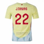 Camiseta De Futbol Espana Jugador J.Navas Segunda 2024