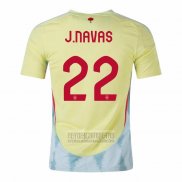 Camiseta De Futbol Espana Jugador J.Navas Segunda 2024