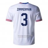 Camiseta De Futbol Estados Unidos Jugador Zimmerman Primera 2024