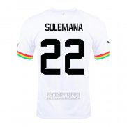 Camiseta De Futbol Ghana Jugador Sulemana Primera 2022