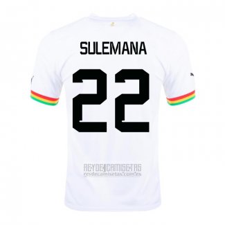 Camiseta De Futbol Ghana Jugador Sulemana Primera 2022