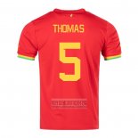 Camiseta De Futbol Ghana Jugador Thomas Segunda 2022
