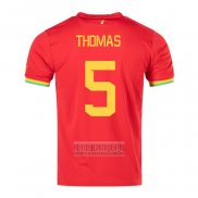 Camiseta De Futbol Ghana Jugador Thomas Segunda 2022