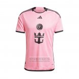 Camiseta De Futbol Inter Miami Primera Authentic Messi 2024-2025