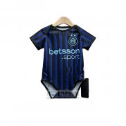 Camiseta De Futbol Inter Milan Primera Bebe 2025-2026