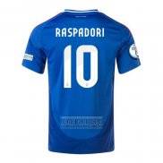 Camiseta De Futbol Italia Jugador Raspadori Primera 2024-2025