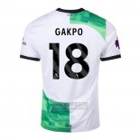 Camiseta De Futbol Liverpool Jugador Gakpo Segunda 2023-2024