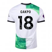 Camiseta De Futbol Liverpool Jugador Gakpo Segunda 2023-2024