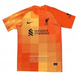 Camiseta De Futbol Liverpool Portero 2021-2022 Naranja